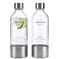 thumbnail interactive-video image 1 of Replacement Bottle for Sodastream Carbonating Sparkling Water Machine 1 Liter | 2 Pack, 1 of 11