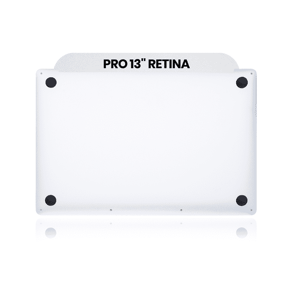 Replacement Bottom Case Compatible For MacBook Pro 13" Retina (A2159 / Mid 2019) (Silver)
