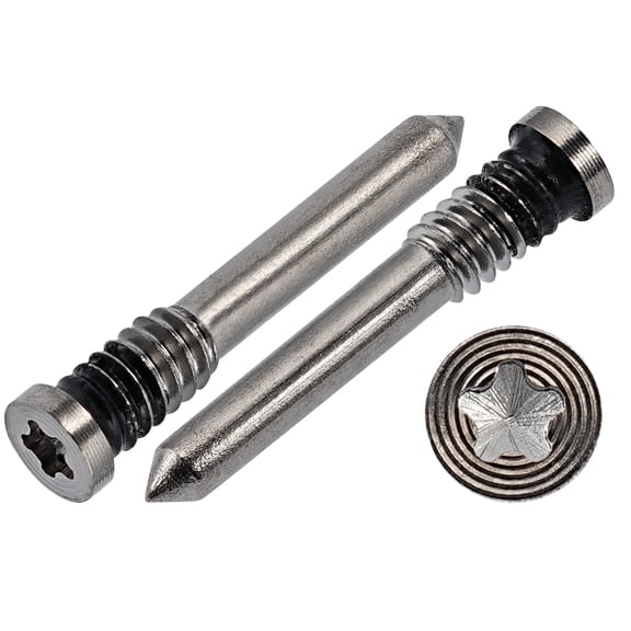 Replacement Bottom Screws Compatible For iPhone 15 Pro / 15 Pro Max (Natural Titanium) (100 Pack)