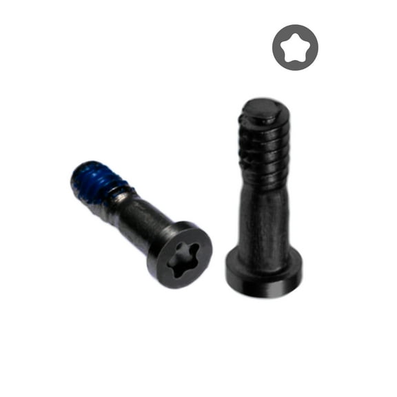 Replacement Bottom Screws Compatible For iPhone 5 (Black) (100 Pack)