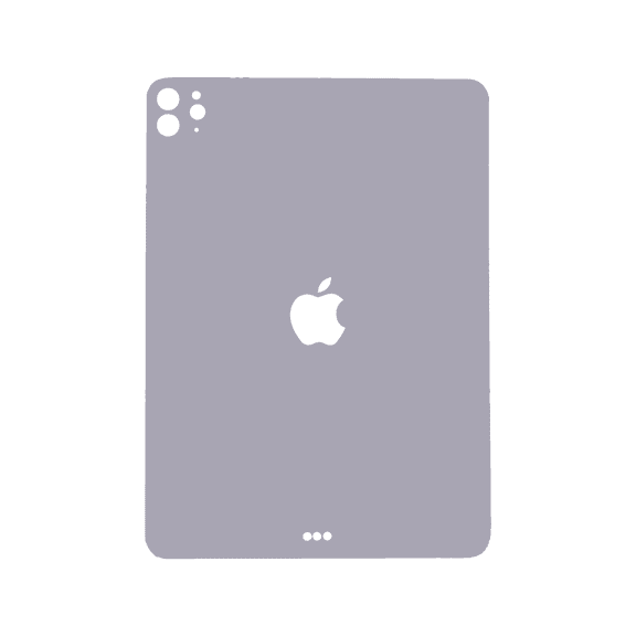 Replacement Bottom Skin Compatible For iPad Pro 11" 4th Gen (2022) (Space Gray)