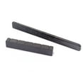 Replacement Bridge Saddle and Nut Accessory for Classical Guitar (Black