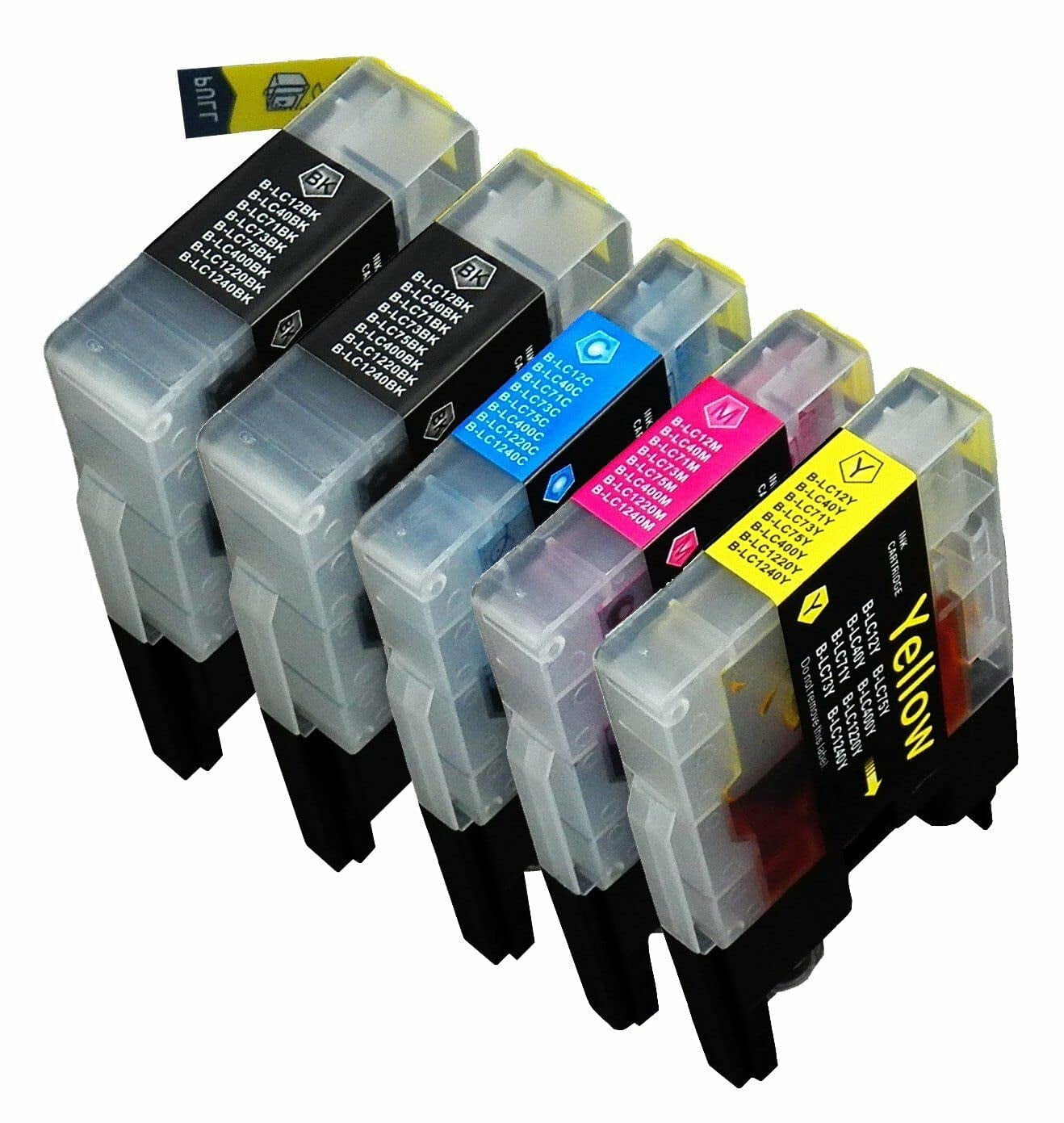 Cartucce D'inchiostro Ricaricabili Vuote Compatibili Brother LC75, LC71, LC79 - MFC-J280W/J430W