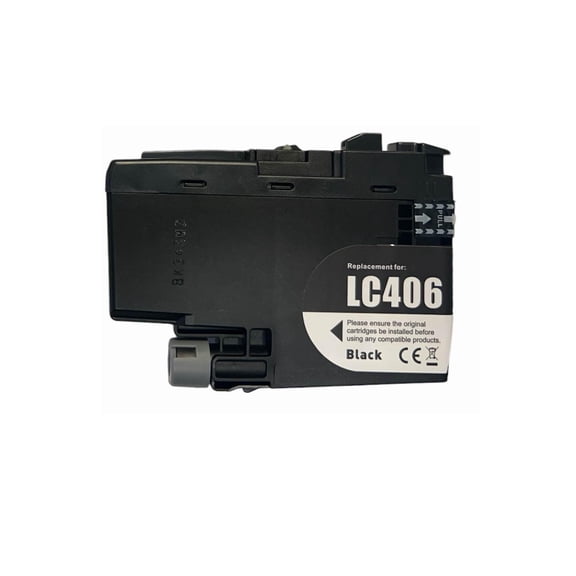 Replacement for Brother LC406 Ink cartridges Replacement for Brother MFC-J4335DW Ink cartridges Replacement for Brother Ink cartridges LC406 | MFC-J4535DW Ink Cartridge (1 Black)
