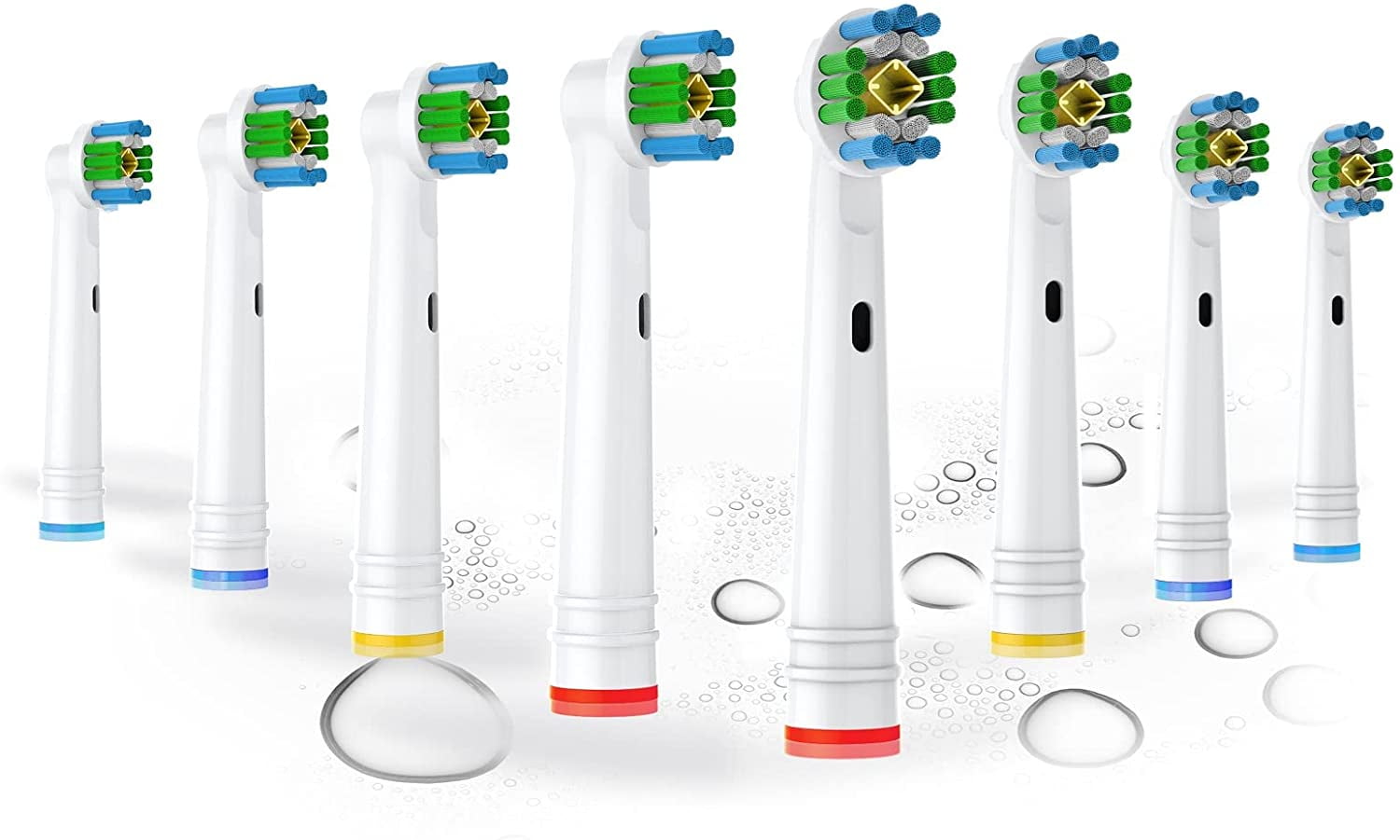 Replacement Brush Heads Compatible with Braun OralB Electric