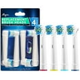 Replacement Brush Heads Compatible with Oral B Electric Toothbrush