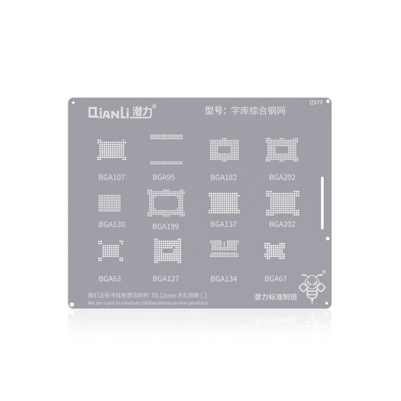 Replacement Bumblebee Stencil (QS73) EMMC General DDR (Qianli)