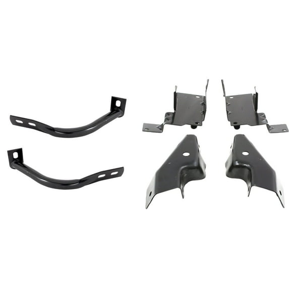 Replacement Bumper Brackets For 2003-2006 For Chevy For Silverado 1500 4 & 2 Door, Left & Right Front Pair