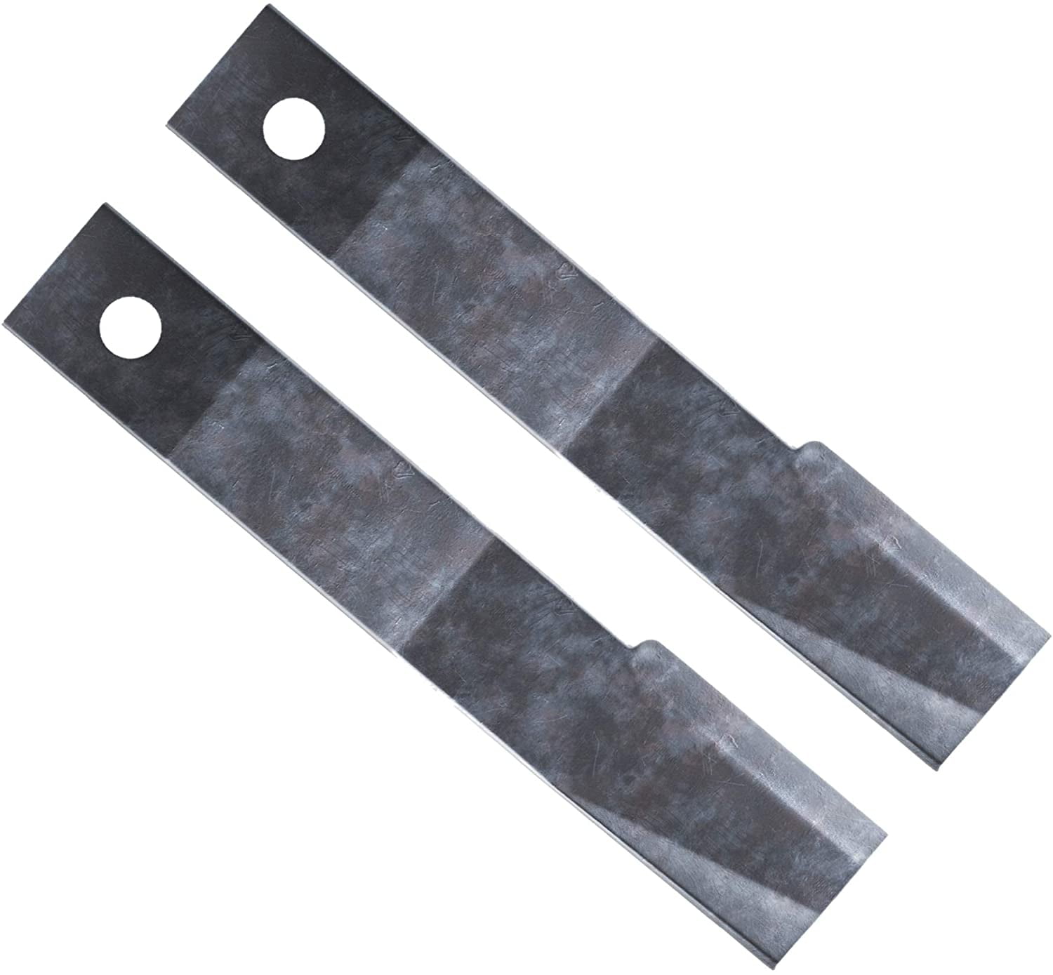 Replacement Bush Hog Rotary Cutter Blades  Part Number 7555, 24x3/4 Rancher Supply Blades and Compatible Rotary Replacement Blades for Brush Mowers (2 Blade Set)