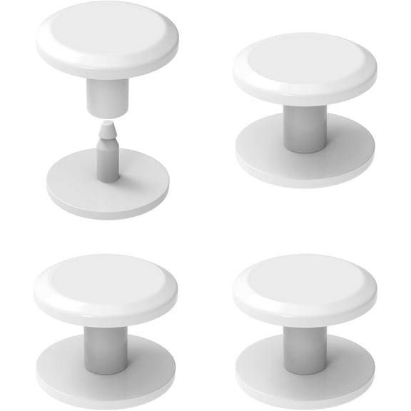 Replacement Buttons for Bogg Bag Handle Strap, 4-Pack Replacement Rivet Compatible with Bogg Bag Beach Tote Handles. Fix Your Bogg Bag Handle Quickly and Easily