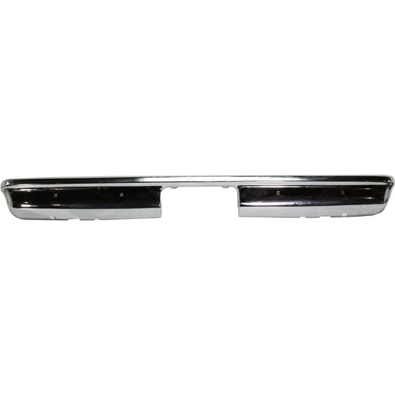Replacement C00760707 Bumper Compatible with 1967-1972 Chevrolet C10 Pickup GMC C15/C1500 Rear Chrome