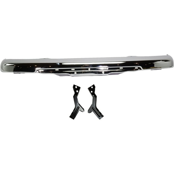 Replacement C010906 Bumper Compatible with 2004-2012 Chevrolet Colorado GMC Canyon Front Chrome