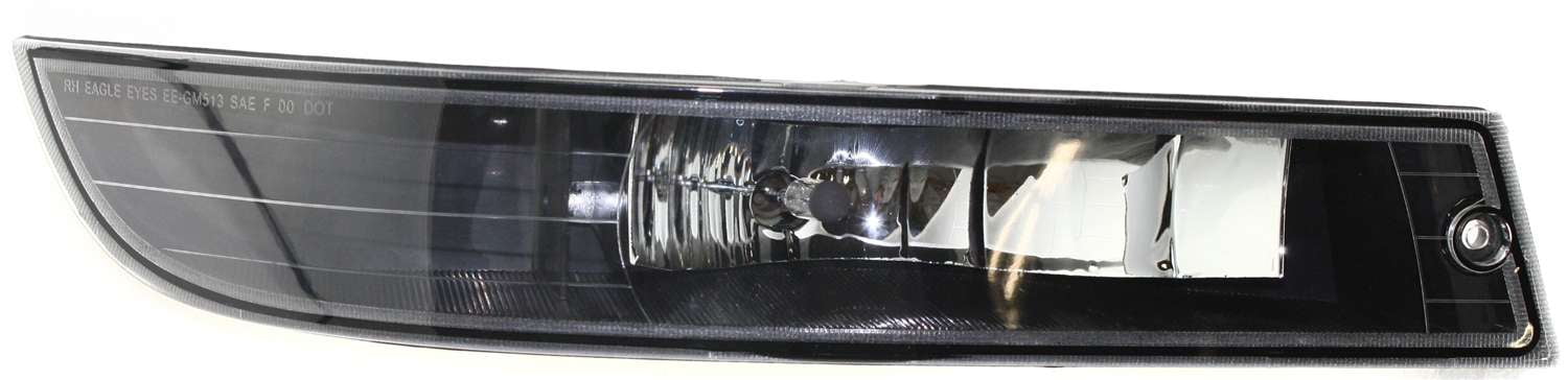 Replacement C107515 Fog Light Compatible with 2000-2005 Chevrolet Impala Front, Right Passenger With bulb(s)