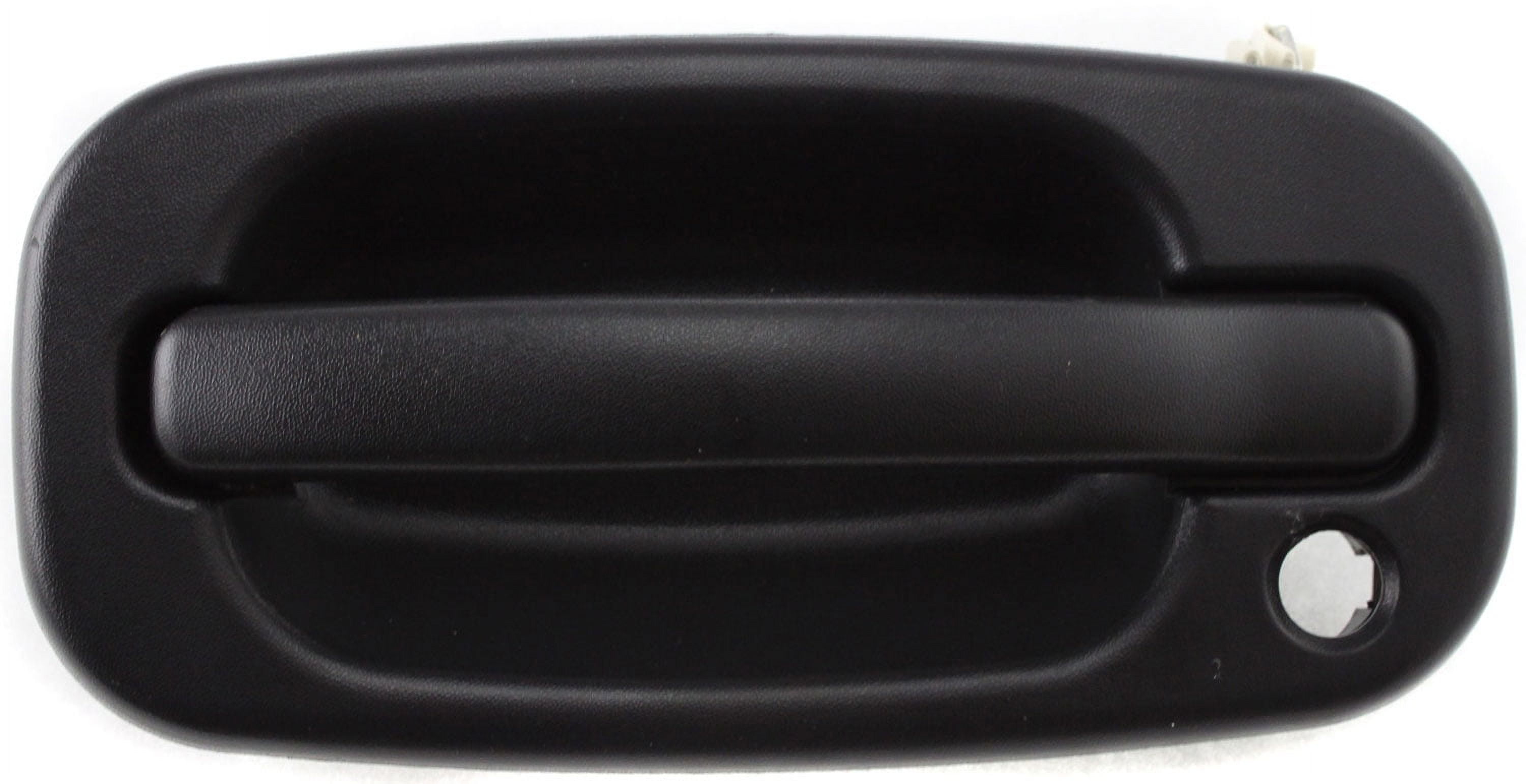 Replacement C462126 Exterior Door Handle Compatible with 2002-2006 Cadillac Escalade Chevrolet Avalanche 1500 Front, Left Driver Textured Black