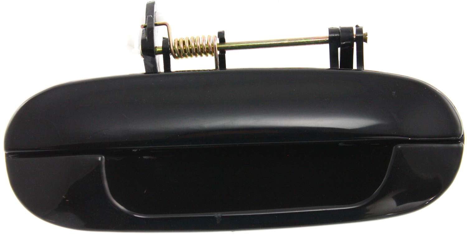 Replacement C462179 Exterior Door Handle Compatible with 2002-2009 Chevrolet Trailblazer GMC Envoy Front, Right Passenger Smooth Black