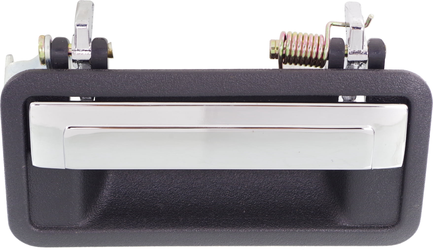 Replacement C462183 Exterior Door Handle Compatible with 1990-1996 Pontiac Grand Prix 1991-1996 Buick Regal Front, Right Passenger Black bezel with chrome lever