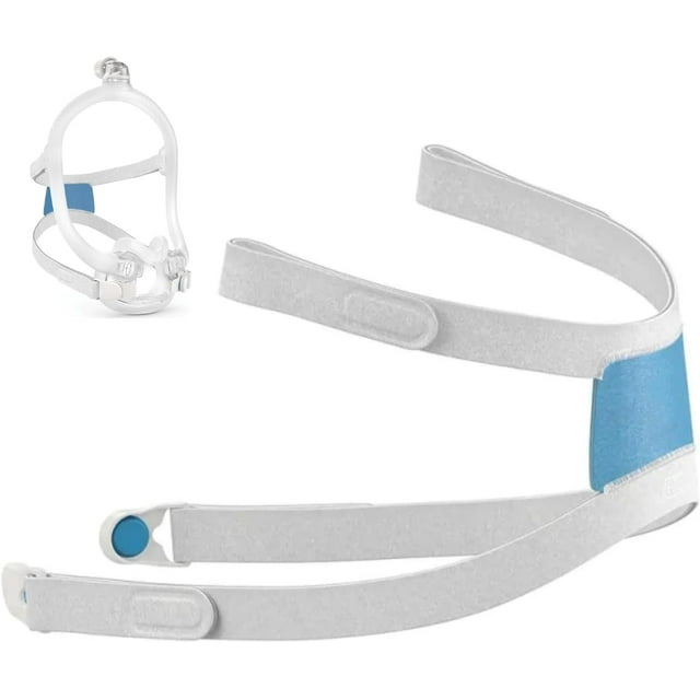 Resmed Airfit F30i Replacement CPAP Headgear Strap with Clips, AirFit F30i Headgear Mask Straps
