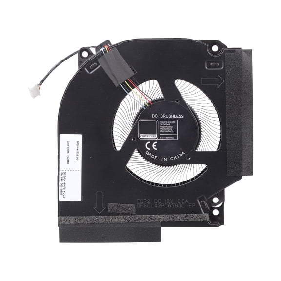 Replacement CPU GPU Cooling Fan Heatsink Laptop Graphics Card Cooling Fan For 16-R 12V MG75091V1-C180-S9A Laptop