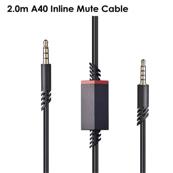Replacement Cable Cord for Astro A10 A40 Gaming Headsets, 6.5 Ft Replacement Headphone Audio Extension Cable, Audio Gaming Wire
