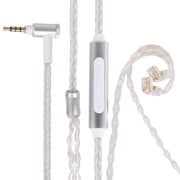 Replacement Cable Improved Sound Quality QDC Connectors Earphone AUX Cord Wire for QDC Pin Headphones Repair Part
