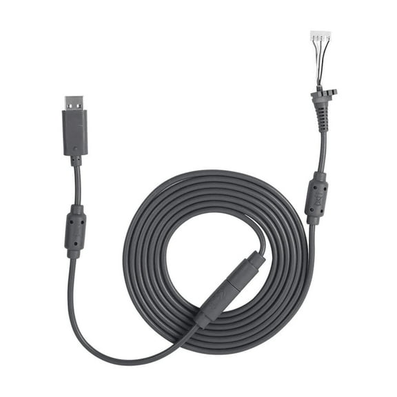Replacement Cable for 360 Controller, USB Cable 5Pin Gamepad Cable Wire Cable with Breakaway Adapter