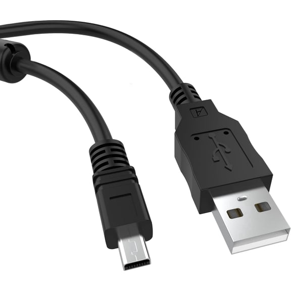 Replacement Camera Charging Cable Charger Wire Compatible with Nikon Coolpix P100, P300, P310, P330, P500, P510, P520 Digital Camera-6.6ft