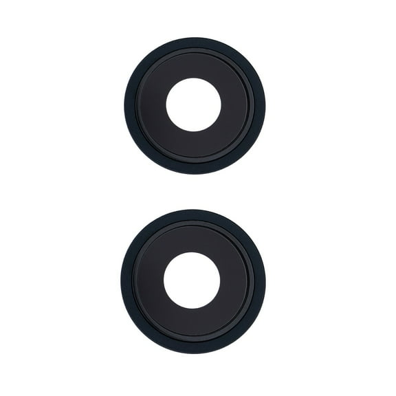 Replacement Camera Lens With Bracket For Apple iPhone 13 (A2631) / 13 Mini (A2626) - Midnight (2 Pieces)