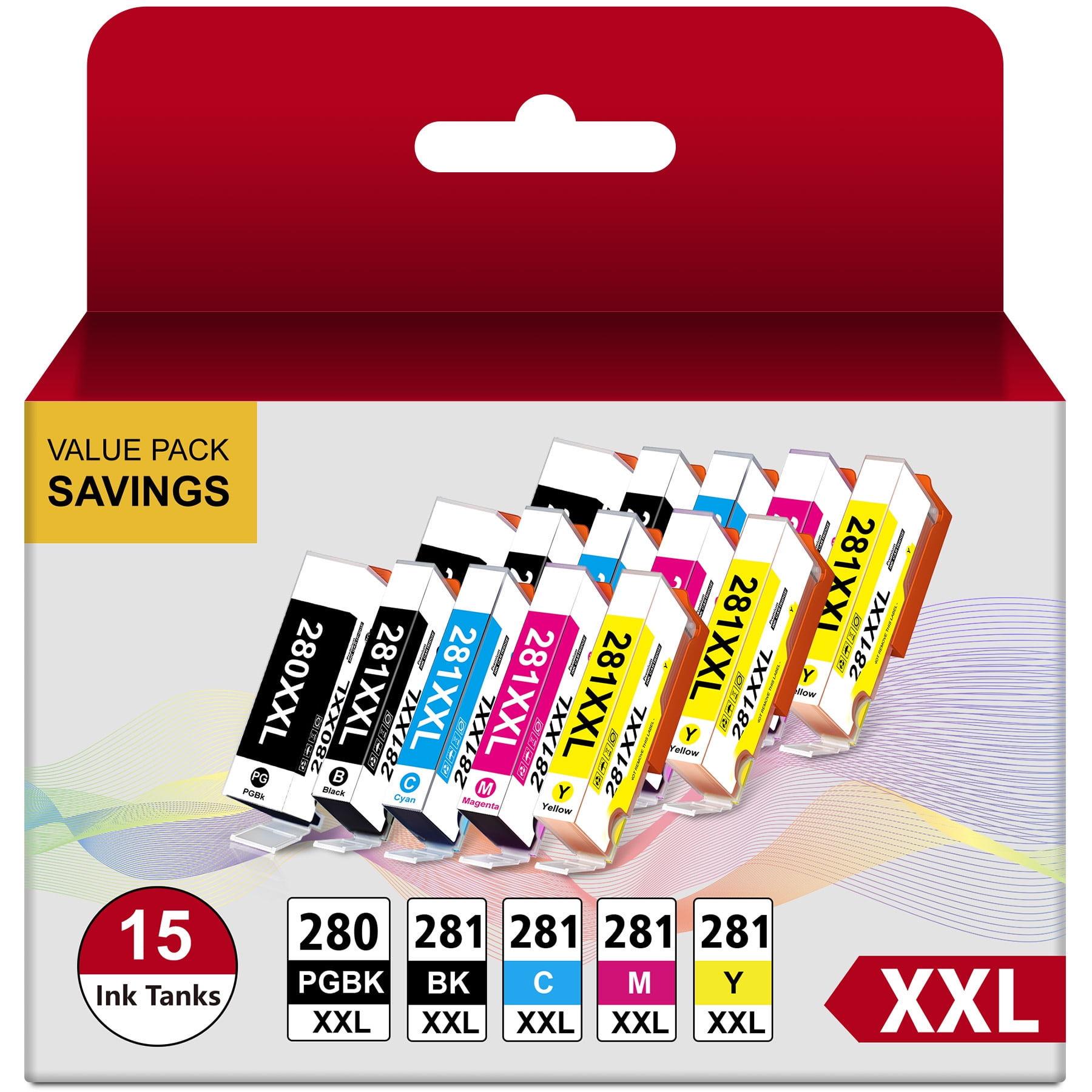 Remanufactured Ink cartridges - consumer suitable with CANON CLI-581 XXLM