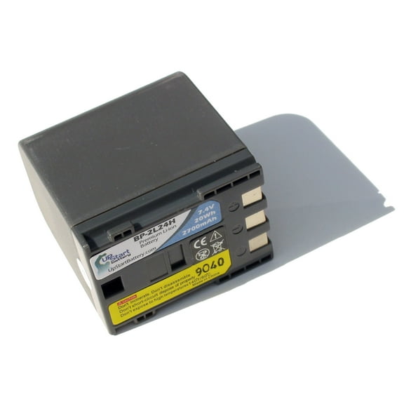 Replacement Canon BP-2L24H Battery for Canon MD110, BP-2L24H, BP-2L14, Elura 50, DC320, BP-2L13, CB-2LW, MV901, Elura 40 Camcorders (2700mAh, 7.4V, Lithium-Ion)
