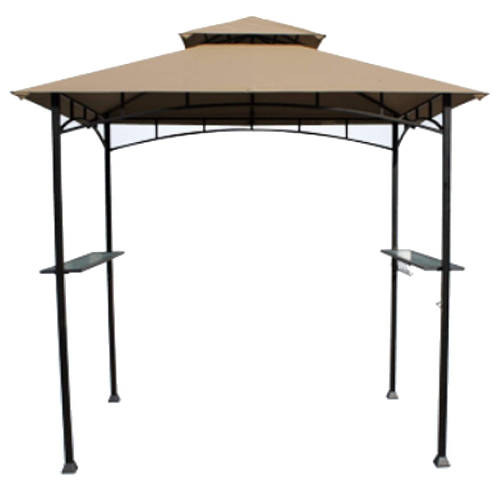 Replacement Canopy Top Cover for The Aldi Gardenline Belavi Shoprite Grill Gazebo - Standard 350 (Will not fit Any Other Model) - Top Tier 34" x 21", Bottom Tier 96" x 60"