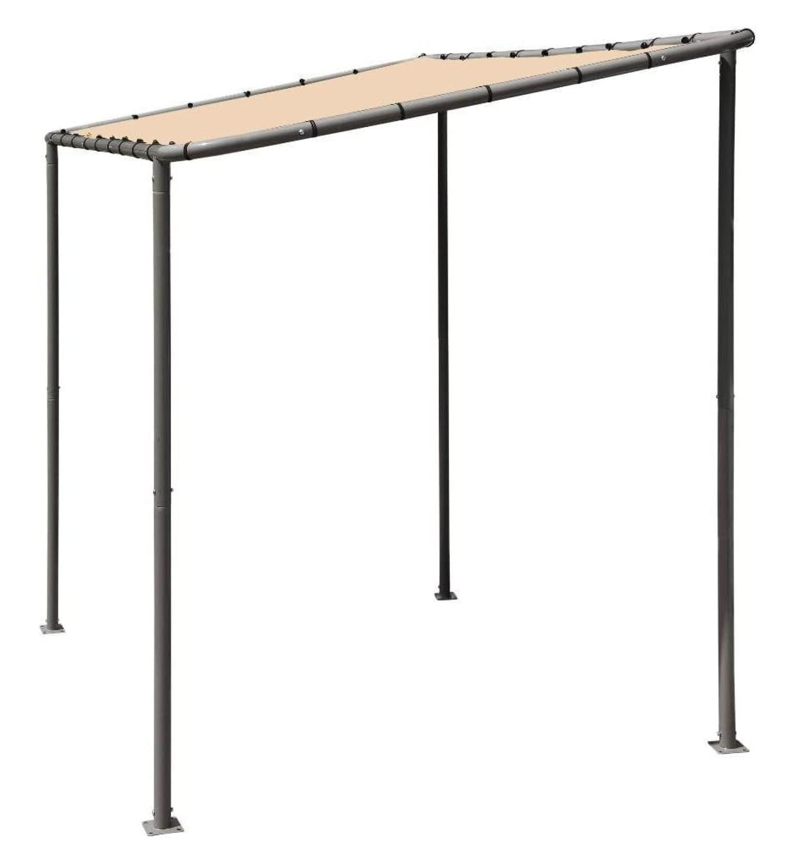 Beige Whisper 10' x 6' Replacement Canopy with Grommet Rings