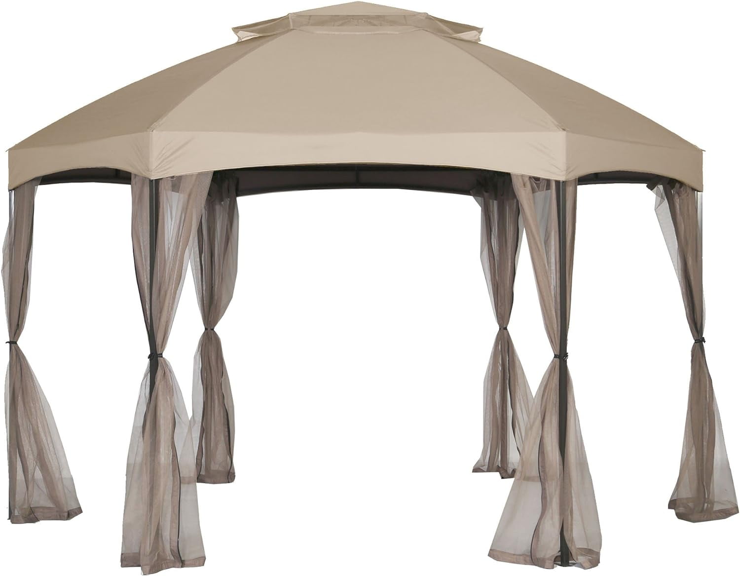 Replacement Canopy Top Cover For The Hampton Bay 5SGZ1402 San 13Ft Hexagon Gazebo