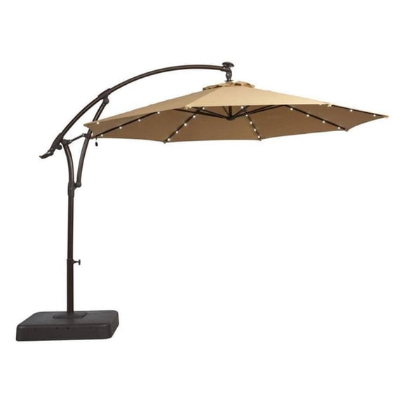 Replacement Canopy Top Cover for Hampton Bay LED Offset Solar Umbrella - WILL FIT MODEL YJAF-052 ONLY - WILL NOT FIT ANY OTHER MODEL