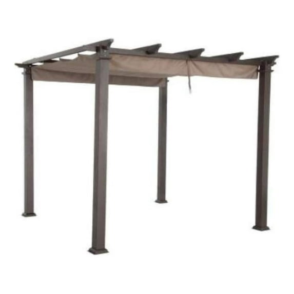 Replacement Canopy Top Cover for Home Depot Hampton Bay GFM00467F Pergola - Standard 350 Fabric Beige
