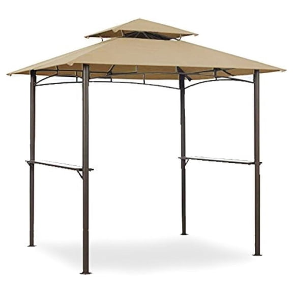 Replacement Canopy Top Cover for The Grill Gazebo L-GG019PST - 350 Beige