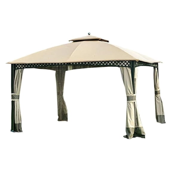 Replacement Canopy for RipLock 500 Dome Gazebo - L-GZ717PST-C - Water Resistant & UPF 50+ - Big Lots Model - Outdoor Patio Cover