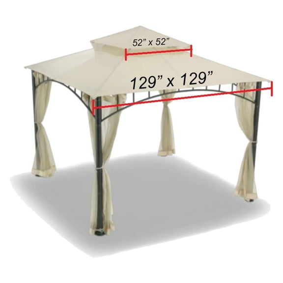 Replacement Canopy for Target Madaga Gazebo, Beige
