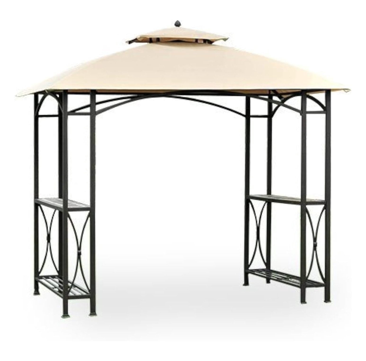 Looqy 107 in x 67 in Grill Gazebos Replacement Canopy, Water-Resistant