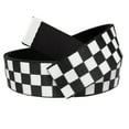 thumbnail image 1 of Replacement Canvas Web Belt 1.25 Military Width Silver Tip Medium Checkered, 1 of 3
