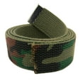 thumbnail image 1 of Replacement Canvas Web Belt 1.25 Military Width Silver Tip Small Army Camo, 1 of 3