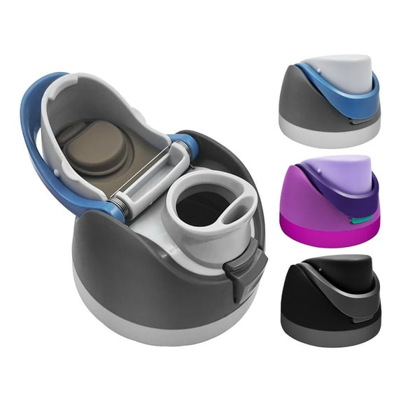 Replacement Cap for Owala Freesip – One-Button Top Lid Compatible with Owala Water Bottles 16oz 24oz 32oz 40oz, BPA-Free, Leakproof, Dishwasher Safe Accessory