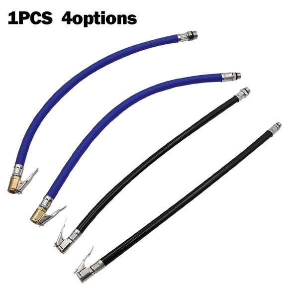 Replacement Car Auto Tire Tyre Inflator Pump Hose Adapter Pipe Tools Blue 9.5Mm