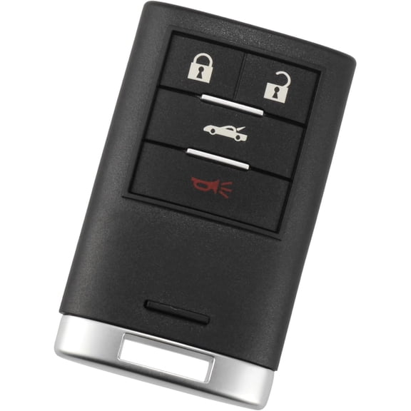 Replacement Car Key Fob Remote for Chevrolet Corvette 2008-2013, 4 Button 315MHz Keyless Entry Control with M3N5WY7777A FCC ID, Durable Remote Accessory 1 Pack
