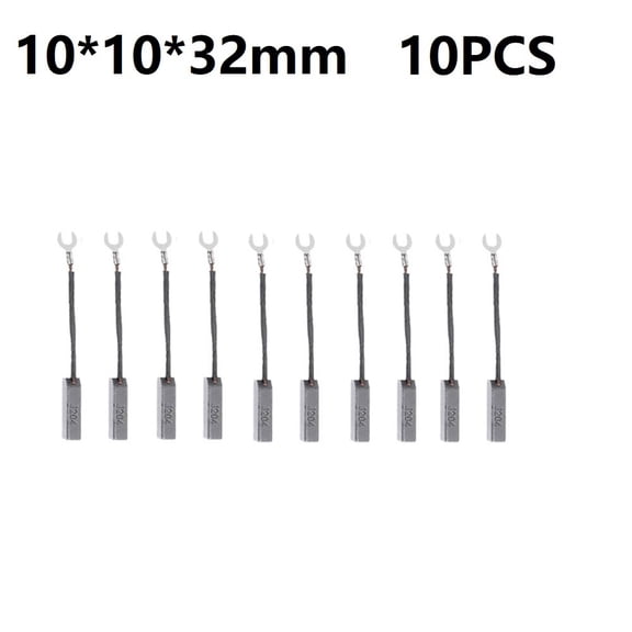 Replacement Carbon Brush for J204 Electric Motor Alternator Pack of 10