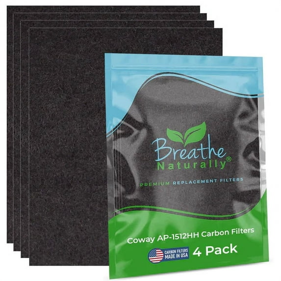 Replacement Carbon Pre-Filter 4pk for Coway AP-1512HH Series Air Purifiers