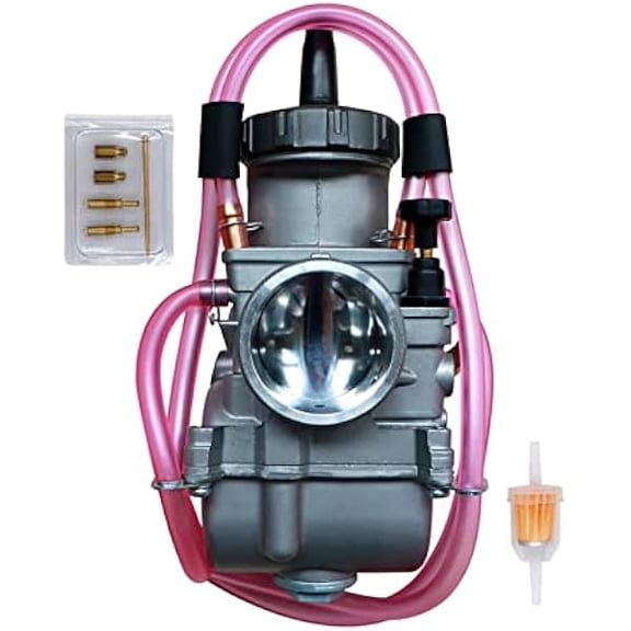 Replacement Carburetor 38mm PWK RM125 RM250 CR250 CR500R KX125, Easy Install & Stable Performance