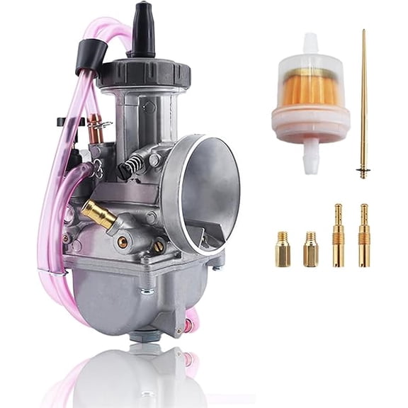 Replacement Carburetor PWK38 38MM LT250R LT500R YZ250, Easy Install & Stable Performance