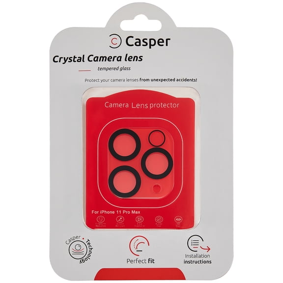 Replacement Casper Camera Lens Protector Compatible For iPhone 11 Pro / 11 Pro Max / 12 Pro (Crystal Full Cover)