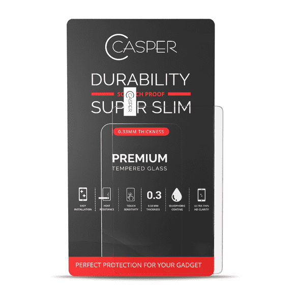 Replacement Casper Pro Tempered Glass Compatible For iPad Mini 1 / iPad Mini 2 / iPad Mini 3 (Retail Pack) (Clear)
