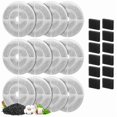thumbnail image 1 of Replacement Cat Water Fountain Filters for 2.5Gal/9.5L Dog Water Fountain Activated Pet Fountain Filters and Sponges,A, 1 of 7